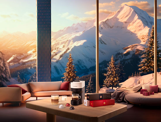 忠孝館3F Nespresso新品上市！冬之綺境節慶限量款咖啡系列即日起正式開