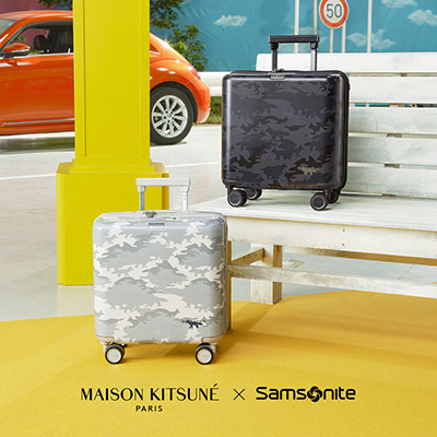 忠孝館7F Samsonite X Maison Kitsuné 年末最強限量聯名|流行