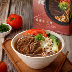 藍海饌 蕃茄牛肉麵 (2入裝/盒)