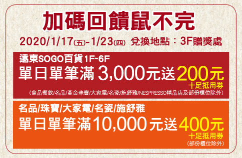 加碼回饋鼠不完 