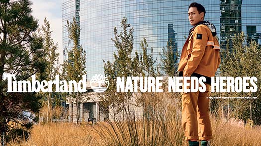 復興館6F TIMBERLAND 春夏系列 2020地球英雄-楊祐寧的綠色宣言