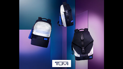 忠孝館7F TUMI 推出限定透明藍系列