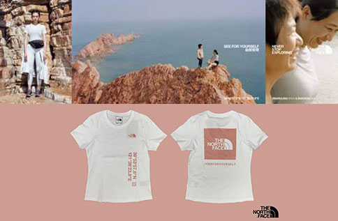 10F THE NORTH FACE WOMEN COMPAIGN 紀念座標 滿額贈活動
