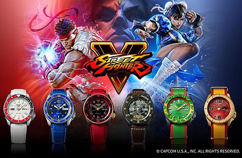 7F精光堂【Seiko 5 Sports X 快打旋風5】