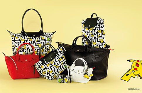 3F 全新Longchamp x Pokemon 重磅聯名系列俏皮上市!