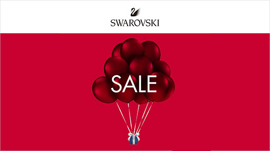 中壢店1F SWAROVSKI 年終折扣推廣活動