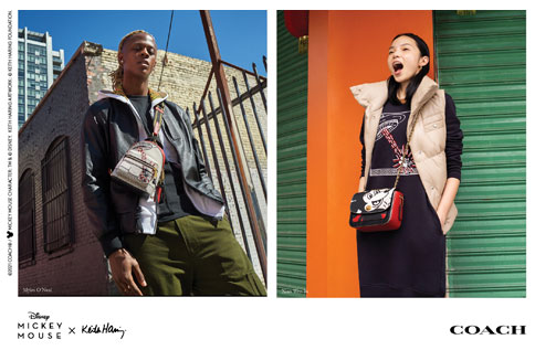 1F COACH專櫃 2021年度最強聯名Disney Mickey Mouse x Keith Haring系列