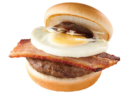 厚切培根和牛堡(牛)