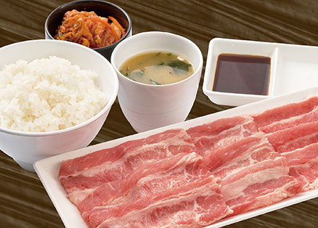 牛五花300克套餐