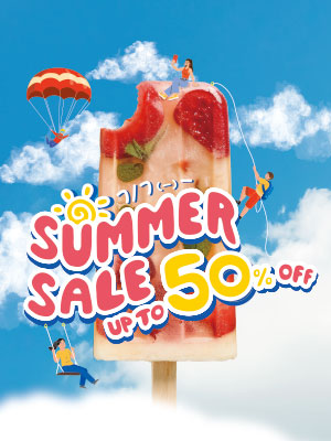 SUMMER SALE UP TO 50% OFF