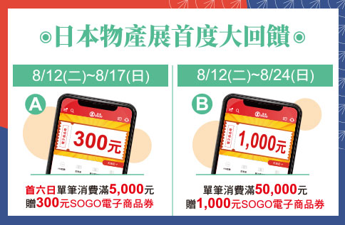 圖片:日本物產展首度大回饋
