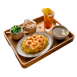 經典滑蛋蝦仁飯