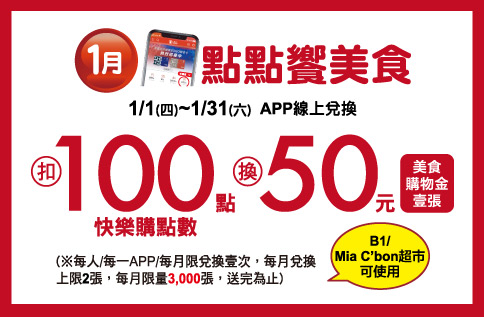1月點點饗美食