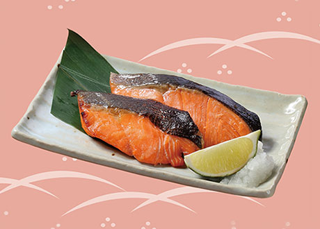 西京味噌漬燒鮭定食