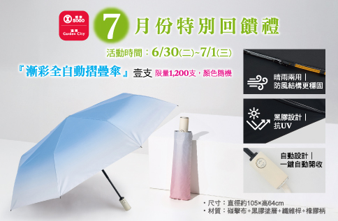 7月份特別回饋禮