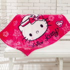 Hello Kitty 璀璨桃紅毛毯