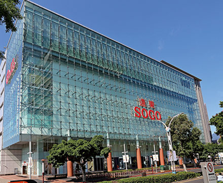 天母店建築物圖